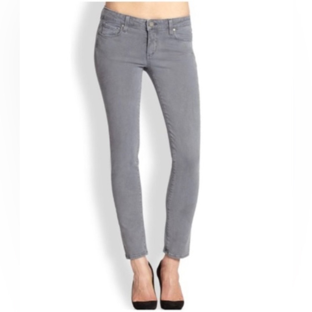 PAIGE Peg Skinny Light Grey jeans